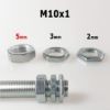 Hexagon anyacsavar M10 - 5mm