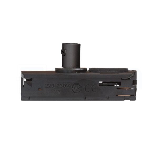 1F adapter fekete  230V 