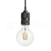 CINDY VI függő lámpa fekete  230V LED E27 6x15W