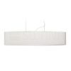 CASUAL 120/25 lámpabúra  Polycotton fehér/fehér PVC  max. 23W