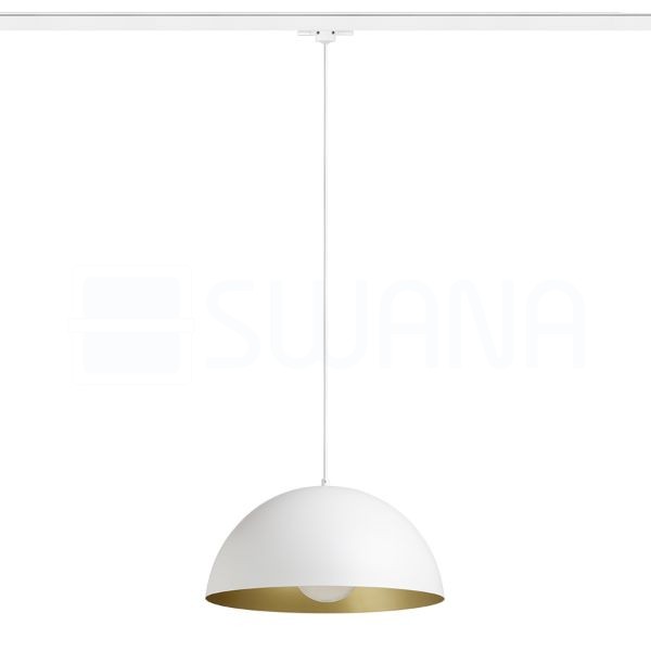 GLADYS 40 három áramkörös sínre fehér/aranysárga 230V LED E27 15W