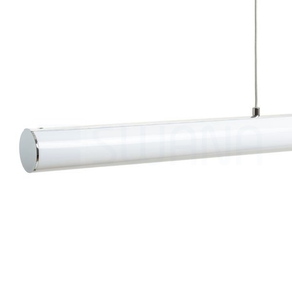 RIVIER LED I függő lámpa króm/tej akril 230V LED 24W 3000K