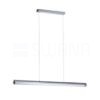 RIVIER LED I függő lámpa króm/tiszta akril 230V LED 24W 3000K