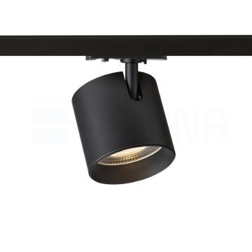 IRIS 9 egy áramkörös sínre fekete  230V LED 12W 24°  3000K