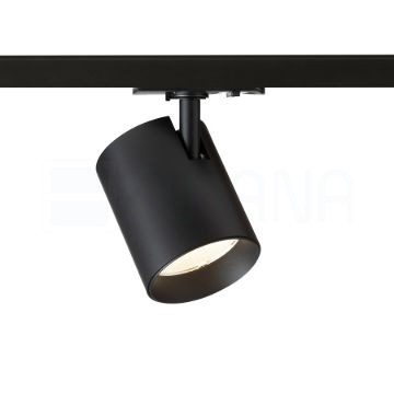 IRIS 7 egy áramkörös sínre fekete  230V LED 10W 24°  3000K