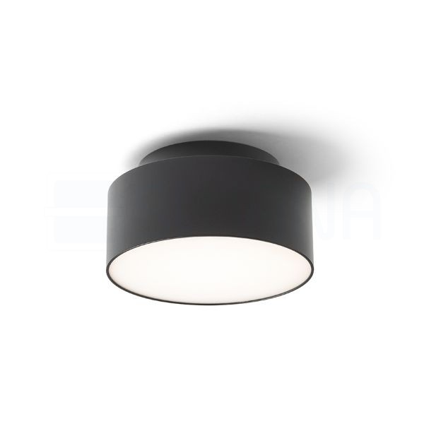 MARLENE 14 felületre szerelhető fekete 230V LED 18+6W 3000K