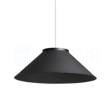 SFERA 36/12 lámpabúra fekete fém 
