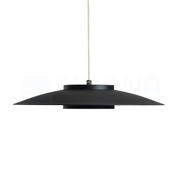 SFERA 35/4 lámpabúra fekete fém 