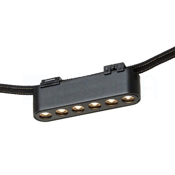 OXANA 11 a WEGA/WAWE rendszerekhez fekete  24= LED 6W 24°  3000K 4000K 6500K