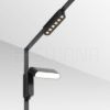 OXONIA 11 dönthető a WEGA/WAWE rendszerekhez fekete  24= LED 6W 110°  3000K 4000K 6500K