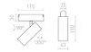 LOKI 11 a WEGA/WAWE rendszerekhez fekete  24= LED 12W 24°  3000K 4000K 6500K