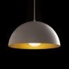 GLADYS 40 függő lámpa fehér/aranysárga 230V LED E27 30W