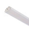 LED PROFILE J felületre szerelhető 1m eloxált alumínium/matt akrilát 