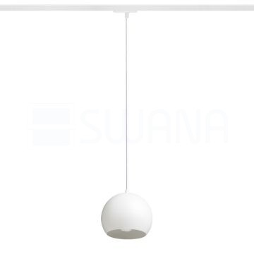 AGNETA egy áramkörös sínen függő lámpa fehér  230V LED E27 11W