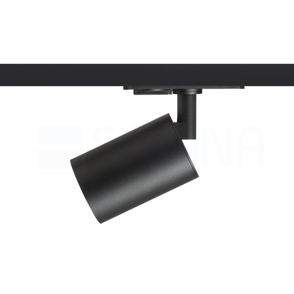 DUDE egyfázisú áramkörös sínre fekete  230V LED GU10 9W