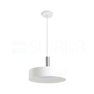 GIULIA 40 függő lámpa fehér króm 230V LED E27 30W