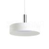 GIULIA 40 függő lámpa fehér króm 230V LED E27 30W