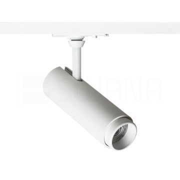 FOCUS 12 DIMM egyfázisú áramkörös sínre fehér  230V LED 12W 10 60°  3000K 4000K 5000K