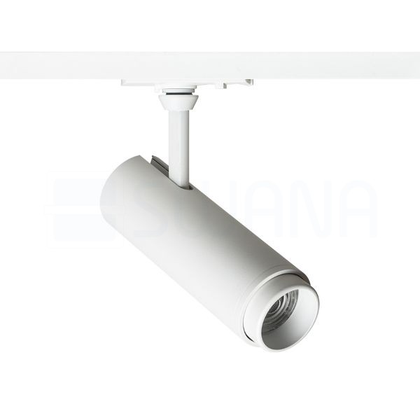 FOCUS 12 DIMM egyfázisú áramkörös sínre fehér  230V LED 12W 10 60°  3000K 4000K 5000K