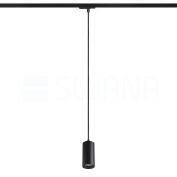 BELENOS egyfázisú áramkörös sínre függő lámpa fekete  230V LED GU10 9W