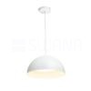 GLADYS 40 függő lámpa fehér/fehér 230V LED E27 30W