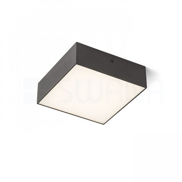 LARISA SQ 17 DIMM mennyezeti lámpa fekete 230V LED 15W 3000K