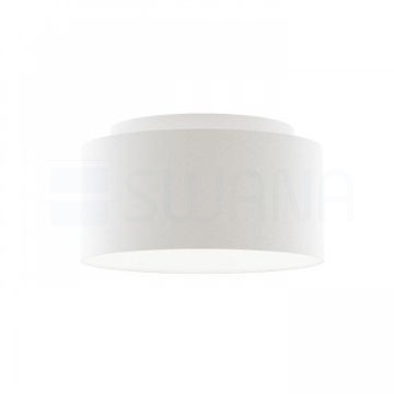 DOUBLE 55/30 lámpabúra  Polycotton fehér/fehér PVC  max. 23W