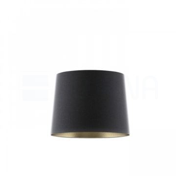 ASPRO 40/30 lámpabúra  Polycotton fekete/arany fólia  max. 23W