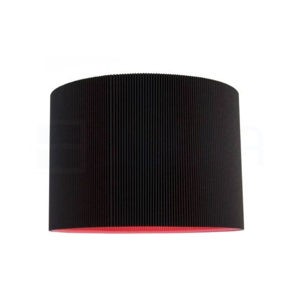 MICRO PLEAT S lámpabúra fekete/rózsaszín 230V max. 60W
