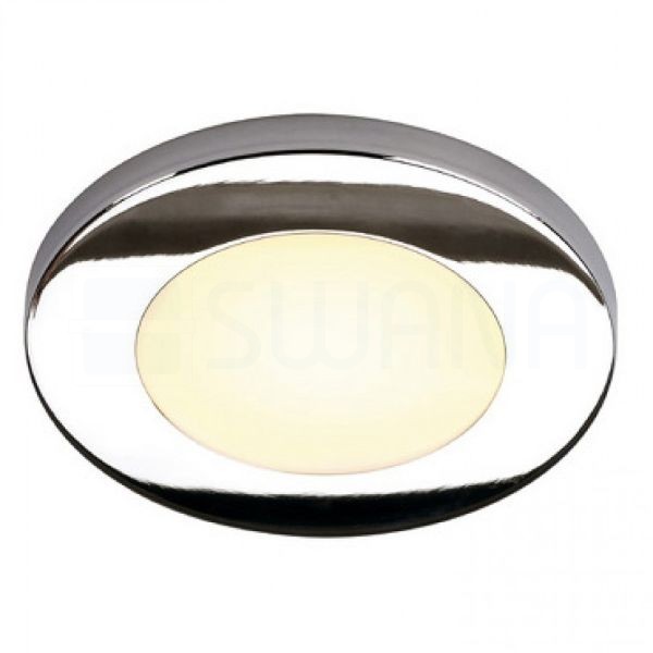REAL N-TIC LED süllyesztett lámpa króm 24= LED 2.8W 120° IP66 3200K