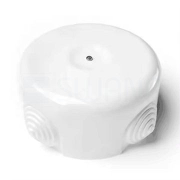 Porcelán kötődoboz retro és loft villanyszereléshez