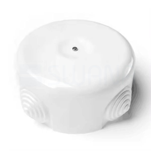 Porcelán kötődoboz retro és loft villanyszereléshez