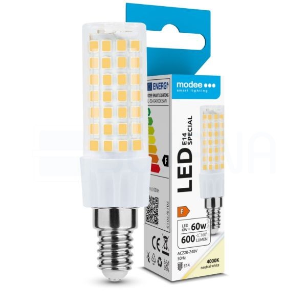 Modee Lighting LED Izzó Special Ceramic 6W E14 360° 4000K (600 lumen) ERP