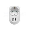 Technik Professional Elosztó Fali 1 utas + USB-A+C 16A