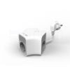 Technik Professional WG Elosztó Kocka 3 utas 1,4m kábel + USB-A + USB-C 16A