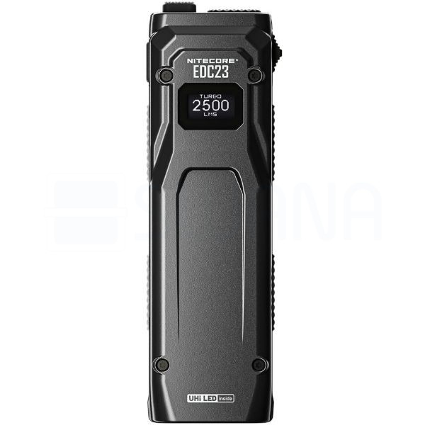 Nitecore Elemlámpa EDC23 (Beépített Li-ion) 2 x NiteLab UHi 25 (2500 lumen)