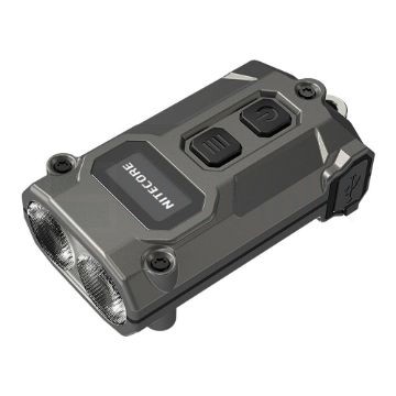 Nitecore Elemlámpa TINI 3 (akkumulátoros) MCT UHE LED (600 lumen) Szürke