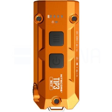 Nitecore Elemlámpa TIP3 (akkumulátoros) MCT UHE LED (720 lumen) Narancs