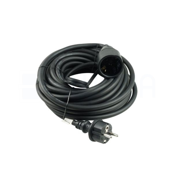 Technik Industrial Hosszabbító 1 utas 10m kábellel 3x1,5mm2 H07RN-F (IP44) 16A